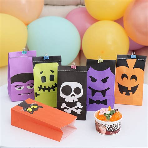 Vidéo Sac De Bonbon Pour Halloween En Papier Halloween : des sacs pour transporter les bonbons | Sac à bonbons
